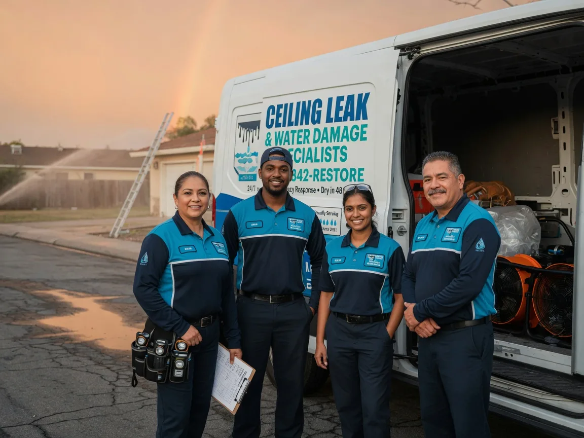 Ceiling Leak Cleanup company in Sutton, VT