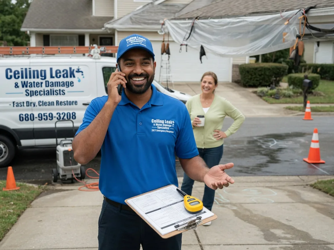 Ceiling Leak Cleanup Sutton, VT FAQs